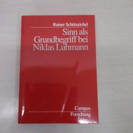 Sinn als Grundbegriff bei Niklas Luhmann