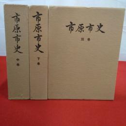 【千葉県】市原市史 中下別巻 3冊セット