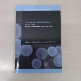 Observing International Relations (New International Relations)