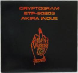  ＬＰレコード　CRYPTOGRAM  AKIRA INOUE 　井上鑑