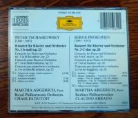 【CD】【輸入盤】TSCHAIKOWSKY PROKOFIEV:KLAVIERKONZERTE
Martha Argerich/DUTOIT/ABBADO　
