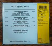 【輸入盤CD】BEETHOVEN:CELLOSONATEN OP.69&102 VARIATIONEN
Mischa Maisky Martha Argerich