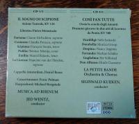 【輸入盤中古CD 】MOZART Volume 17
operas Il sogno di Scipione Cosi fan tutte CD5枚組