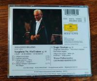 【輸入盤中古CD】　BRARMS:SYMPHONIE NR.4 TRAGISCHE OUVERTURE WIENER PHILHARMONIKER/BERNSTEIN　