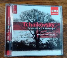 【輸入盤中古CD】 Tchaikovsky:Symphonies No.4, No.5, No.6 "Pathetique" / Herbert von Karajan(cond)/BPO　2枚組