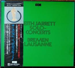 ［中古レコード］キース・ジャレット　ソロ・コンサート  (KEITH JARRETT SOLO-CONCERTS  BREMEN LAUSANNE)
