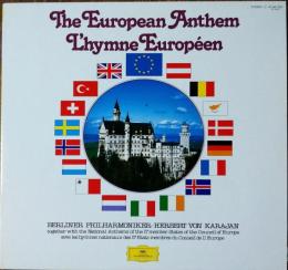 ［中古レコード］ヨーロッパ賛歌/カラヤン指揮　ヨーロッパ国歌集（ヨーロッパ会議加盟1７ヶ国国歌　ベルリン・フィルハーモニー管弦