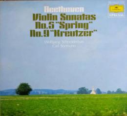 ［中古レコード］ベートーヴェン/バイオリン・ソナタ〈クロイツェル〉、〈春〉　シュナイダーハン（ヴァイオリン）　ゼーマン（ピアノ）