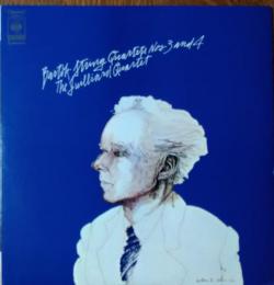 ［中古レコード］バルトーク/弦楽四重奏曲第３番・第４番　ジュリアード弦楽四重奏団