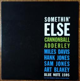 ［中古レコード］SOMETHIN'ELSECANNONBALL ADDERLEY 　サムシン・エルス/キャノンボール・アダレイ