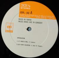 ［中古レコード］MILES IN TOKYO  MILES DAVIS LIVE IN CONCERT
マイルス　イン　トーキョー　マイルス・デイヴィス