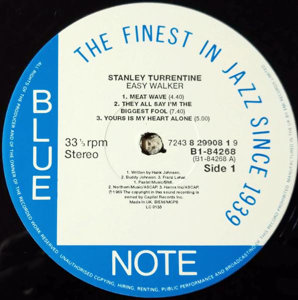 STANLEY TURRENTINE / スタンリー・タレンタイン商品一覧