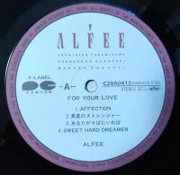 ［中古レコード］FOR YOUR LOVE/ALFEE
フォーユアラブ/アルフィー