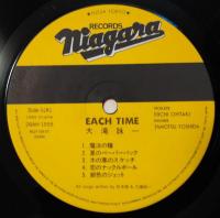 ［中古レコード］EACH TIME/EIICHI OHTAKI   大瀧詠一