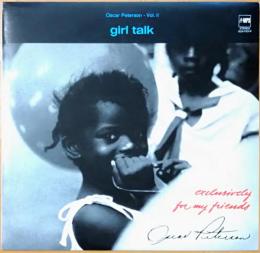 ［中古レコード］GIRL TALK/OSCAR PETERSON   ガール・トーク/オスカー・ピーターソン