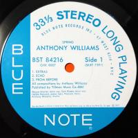 ［中古レコード］SPRING/ANTHONY　WILLIAMS
スプリング／トニー・ウィリアムス