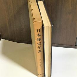 日本禅宗年表