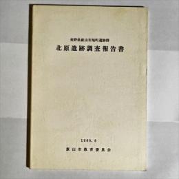 北原遺跡調査報告書 : 長野県飯山市旭町遺跡群