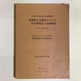 各種陸上生態系における二次生産構造の比較研究