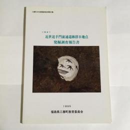 近世追手門前通遺跡群B地点発掘調査報告書 : 三春城下