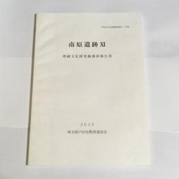 南原遺跡 : 埋蔵文化財発掘調査報告書