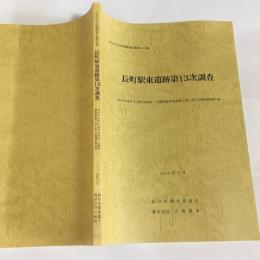 長町駅東遺跡第13次調査