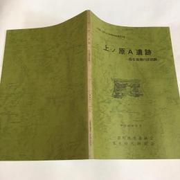 上ノ原A遺跡 : 弥生後期の住居跡