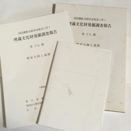 四国横断自動車道建設に伴う埋蔵文化財発掘調査報告