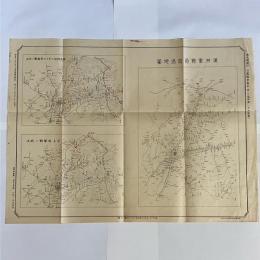 満州軍戦局経過地図