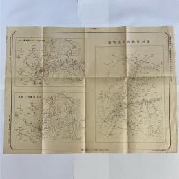 満州軍戦局経過地図