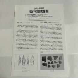 松戸の歴史発掘 : 新出土資料展