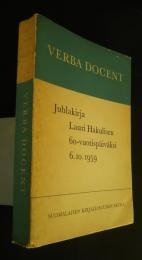 Verba Docent‐Juhlakirja Lauri Hakulisen 60-vuotispäiväksi 6.10.1959:Suomalais-Ugrilaisen Seuran Toimituksia 263