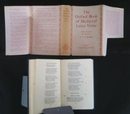 The Oxford Book of Medieval Latin Verse