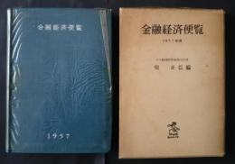 金融経済便覧　1957