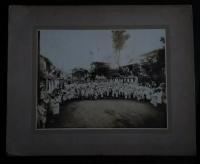 三嶋大社夏祭り　集合記念写真　2種　静岡県三島町　戦前