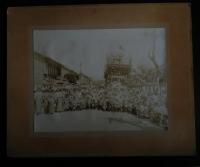 三嶋大社夏祭り　集合記念写真　2種　静岡県三島町　戦前