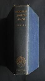 A Dictionary of Modern English Usage