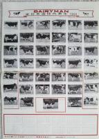 デーリィマン‐新しい日本農業の雑誌　9冊（1963.10・11、1964．1?5、1995．2）