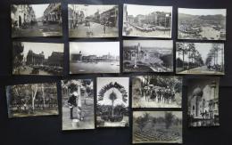 シンガポール・マラヤ　モノクローム写真絵葉書　14枚