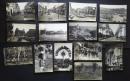 シンガポール・マラヤ　モノクローム写真絵葉書　14枚