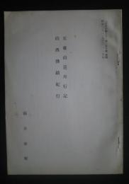 五台臺巡拝行記・山西仏跡紀行　「日光山輪王寺」報　第20号抜冊