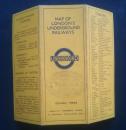 Map of London’　Underground　Railways