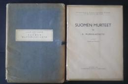 Suomen murteet　3　A.　 Murrekartasto:Suomalaisen Kirjallisuuden Seuran Toimituksia 188.OSA