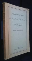 Suomalais-Ugrilaisn Seuran Aikakauskirja 70 (Journal de la Société Finno-ougrienne)