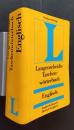 Langenscheidts Taschenwörterbuch Englisch Englisch-Deutsch Deutsch-Englisch　‐Vollständige Neubearbeitung
