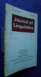 Journal of Linguistics Vol.1 No.1: