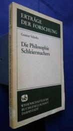 Die Philosophie Schleiermachers:Erträge der Forschung
