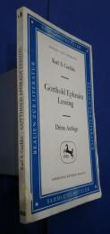 Gotthold Ephraim Lessing -3.Erweiterte und überarbeitete Auflage:Sammlung Metzler　Realien zur Literatur
