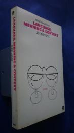 Language,Meaning & Context; Fontana Original
