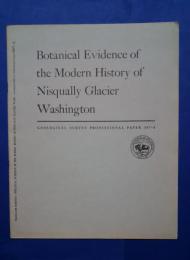 Botanical Evidence of the Modern History of Nisqually Glacier Washington